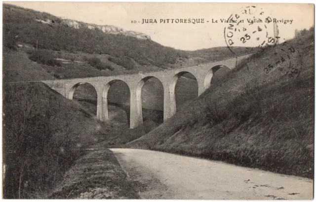 CPA 39 - REVIGNY (Jura) - 10. the Viaduct and Vallon de Revigny