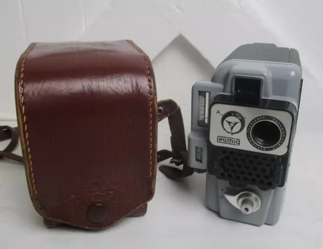 1960s Eumig Servomatic 8mm Cine Film Camera With Case -  Untested