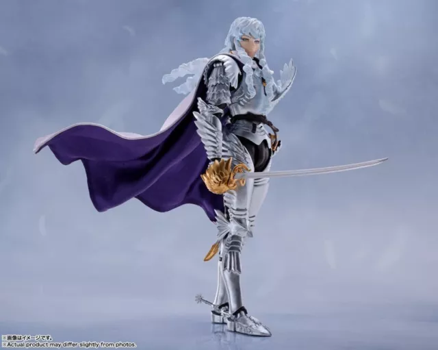 Bandai S.H.Figuarts Griffith Falcon of Light Figure (Berserk) Action Figure Set 3
