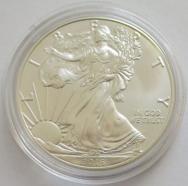 USA 1 Dollar 2016 American Silver Eagle 1 Oz Silber