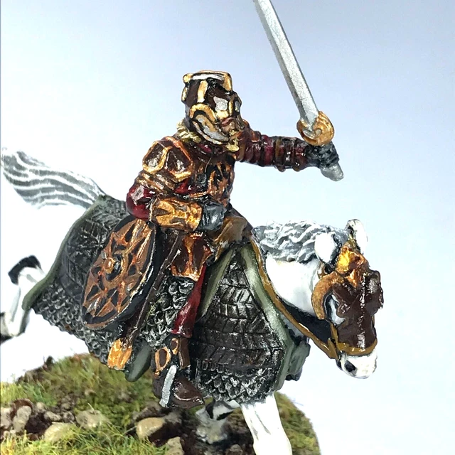 LOTR THEODEN KING of Rohan - Peint - Warhammer / Seigneur des Anneaux ...