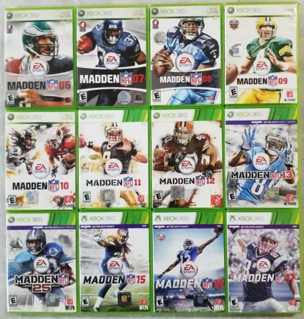 MADDEN GAMES (MICROSOFT Xbox 360) Tested 8.97 PicClick