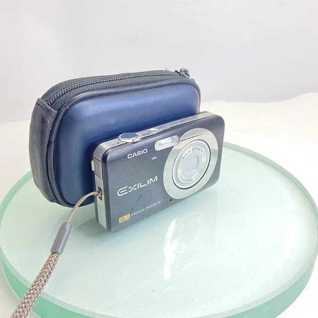 Casio Exilim EX-Z21 9.0MP Digital Camera - Black (TESTED) Working condition#434