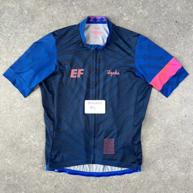 RAPHA EF EDUCATION First Pro Team Training Jersey Blue L 125.00 PicClick UK