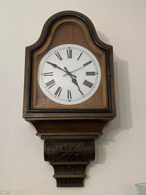 wanduhr holz