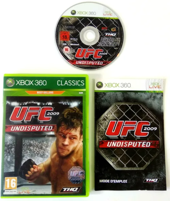 Jeu XBOX 360 VF  UFC 2009 Undisputed  avec notice  Envoi rapide et suivi