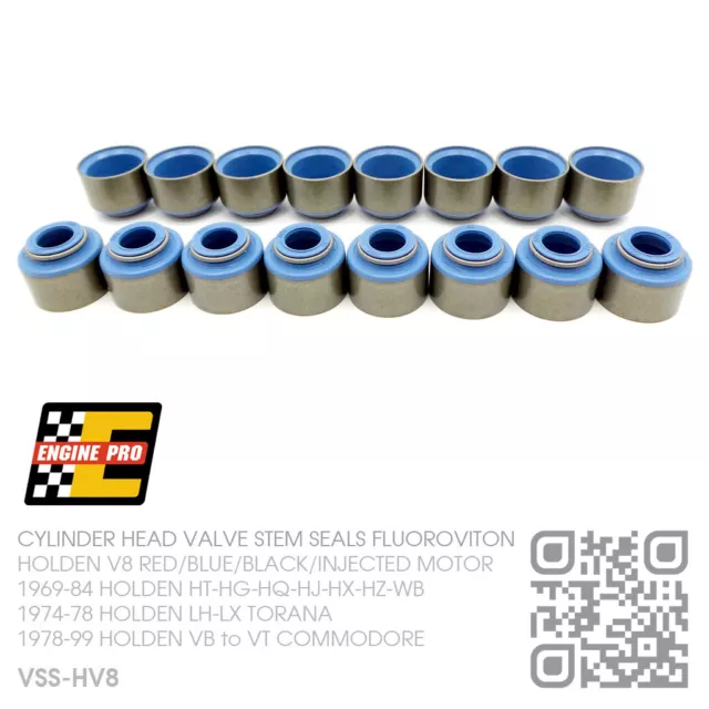 Valve Stem Seals 5.0L 304/Stroker 355 V8 Motor [Holden Vn-Vp-Vr-Vs-Vt Commodore]