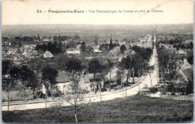 58 POUGUES LES EAUX  -carte postale ancienne [JR03967]