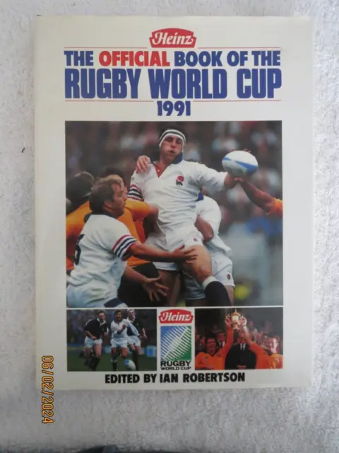 Book "The Official Book Of The Rugby World Cup 1991"