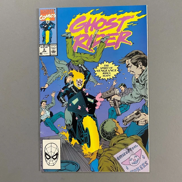 GHOST RIDER 2 1Ère Apparence Blackout (1990, Marvel Comics) EUR 14,54 ...