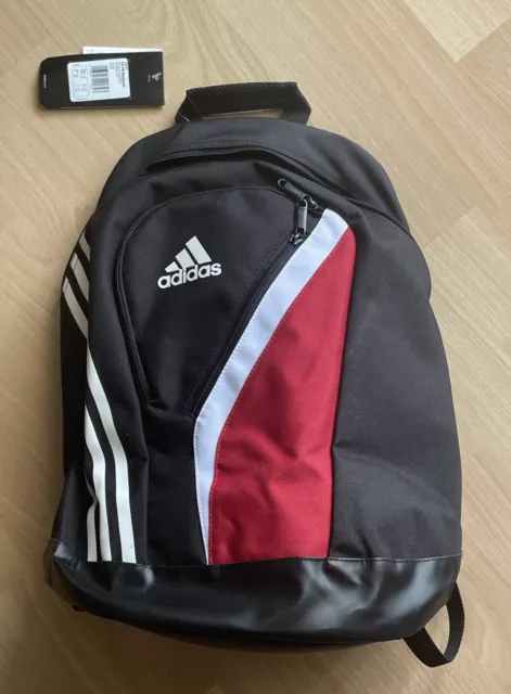 Adidas Rucksack Backpack CR FB *Neu mit Etikett* Farbe schwarz mit rot & weiß