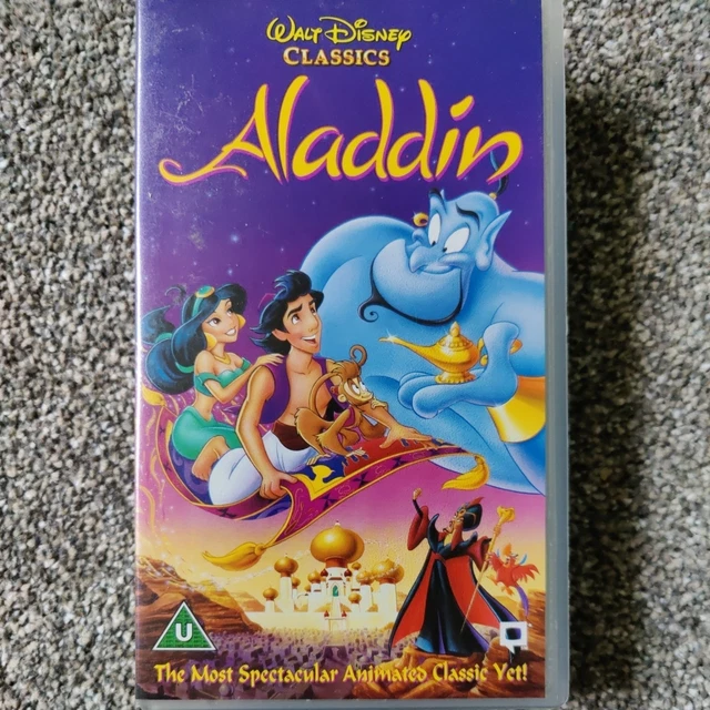 ALADDIN - WALT Disney Classics (VHS Tape Retro Media) £3.83 - PicClick UK