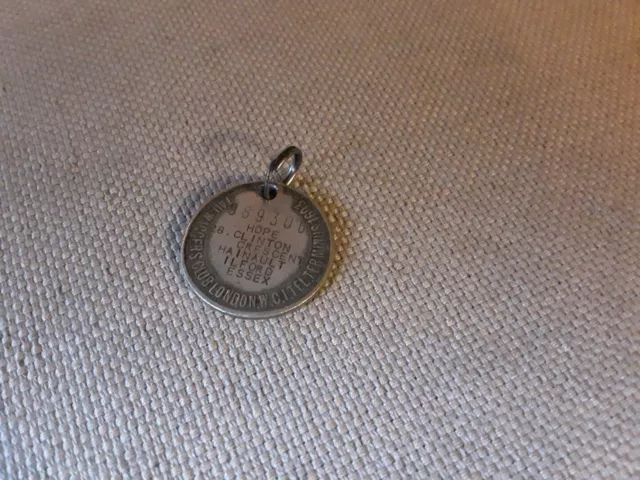 The Tail Waggers Club Dog Tag Pendant No 89306 Tel Terminus 1603 2