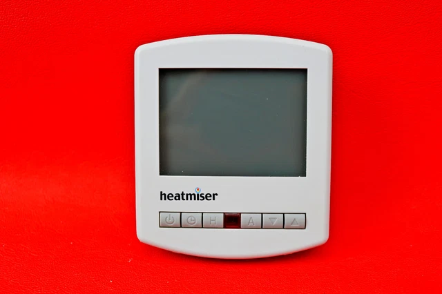 Heatmiser Slimline Thermostat - Digital Programmable Thermostat - View #2