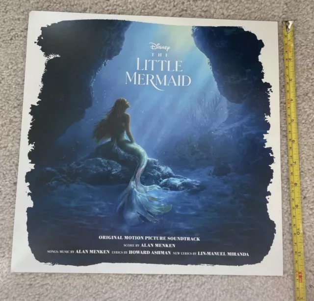 2023 Lithograph Disney Little Mermaid New Walt Disney World Poster