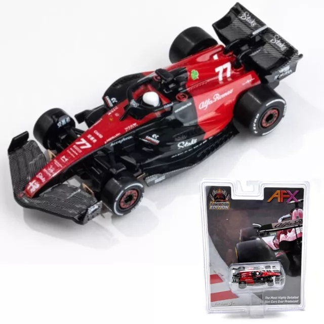 AFX 22083 2023 Alfa Romeo FY-77 edición limitada colección F1 escala HO coche ranura