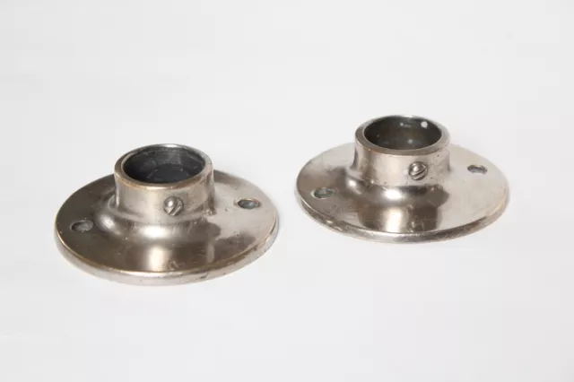 antique shower curtain rod holder brackets | deco bath vtg victorian bathroom