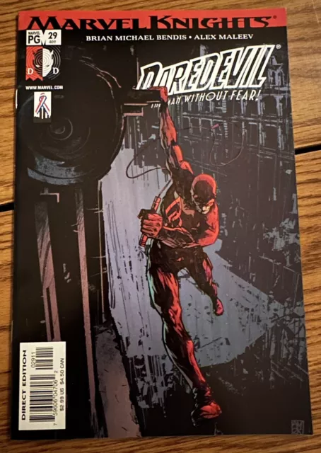Daredevil (Vol. 2) #29 VF/NM; Marvel | 409 Bendis Alex Maleev - Marvel Knights