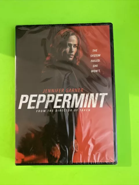 Peppermint (Dvd 2018) Jennifer Garner Ass Kickin’ Brand New Sealed Free Shipping