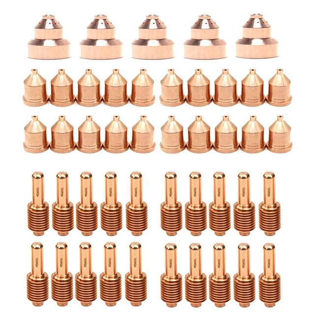Lot D'embouts électrodes De Coupe Plasma 60A 1,2 Mm - Pour Torche Trafimet S75 - Réf. Z-S75(1.2)-26 - Neuf