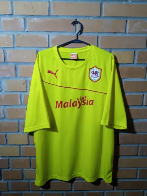 Cardiff City Third football shirt 2013 - 2014 Jersey Puma Trikot Mens Size XL