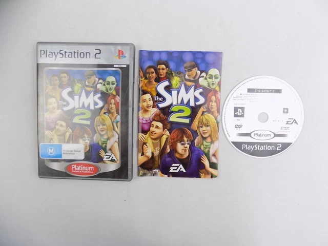 MINT DISC PLAYSTATION 2 Ps2 Platinum The Sims 2 - Inc Manual Free ...