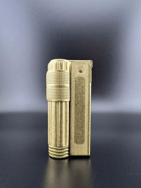 Bronze Imco 6700  Triplex Super Petrol Lighter Vintage  Trench Lighter 6800 T2