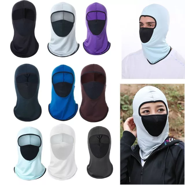 HIKING SCARVES CYCLING Balaclava Bicycle Hat Face Cover Men Women £4.30 ...