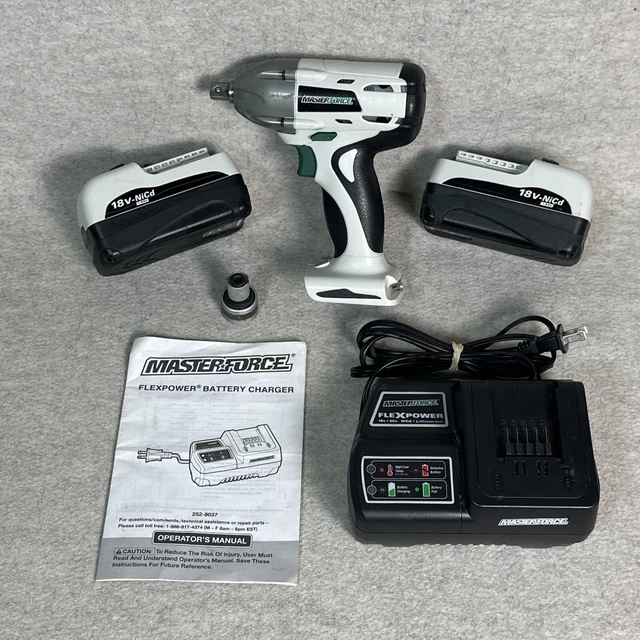 Masterforce drill charger best sale
