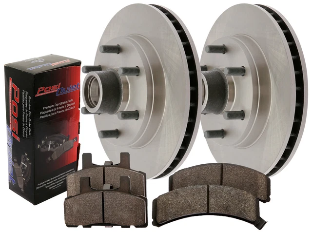 Disc Brake Upgrade Kit-OE Plus Pack - Single Axle Centric fits 02-04 Hummer H1