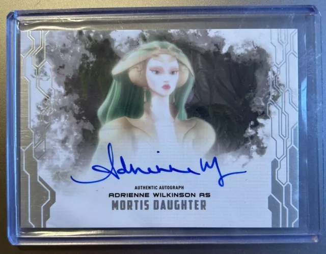 2017 Star Wars Masterwork Horizontal Adrienne Wilkinson Mortis Daughter Auto