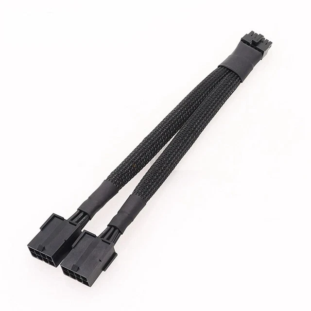 GRAFIKKARTE 12VHPWR PCIE 5.0 12-Pin zu Dual GPU PCIE 8-Pin Kabel für ...