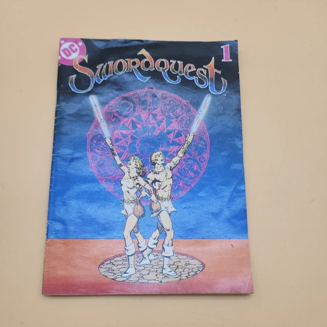 Swordquest 1 Mini Comic Book DC Comics Fantasy Atari Earthworld Used 1982