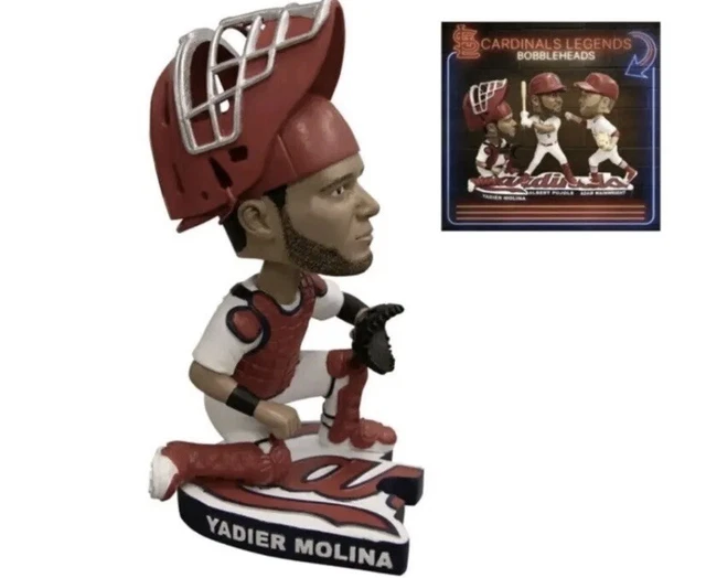 Yadier Molina Legends Bobblehead 10/1/22 SGA New in Box