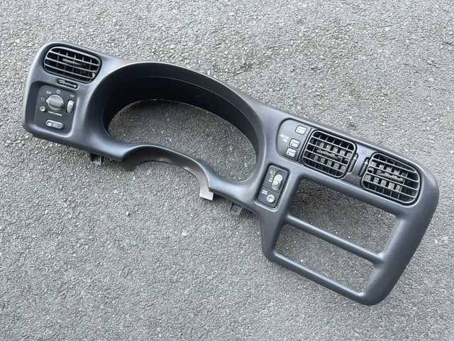 thumbnail image 2 of Transmotor Double DIN Dash Kit / Radio Trim Bezel For 98-04 Chevy S10 Blazer Jimmy Sonoma - Gray 2 of 6