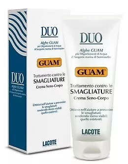 Guam Duo Crème De Marquage Etirement Du Sein Et Du Corps 200 Ml