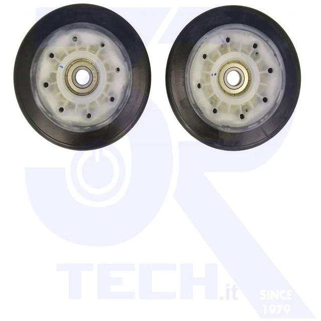 LG AGM75510754 Kit 2 Ruote Rullo Asciugatrice - Foto 3