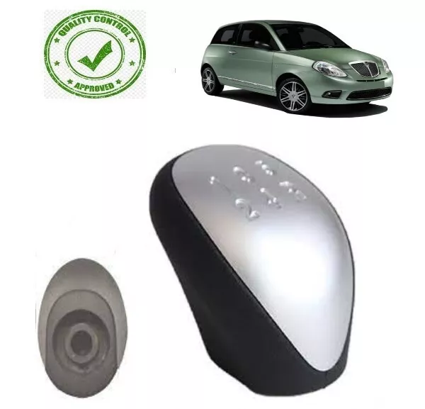 Pomello Leva Cambio Lancia Ypsilon Y 843 A 5 Marce Impugnatura  2003/2011