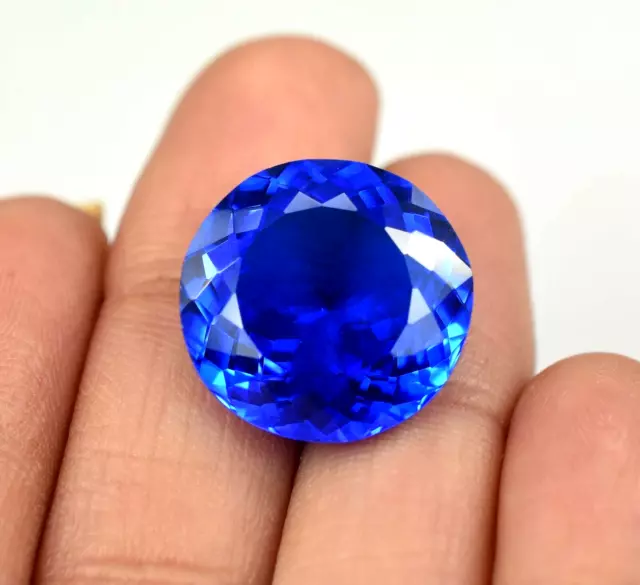 100 % natürlicher blauer D-Block-Tansanit, 18,25 Karat, wunderschöner,...