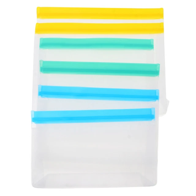 6 bolsas de almacenamiento de alimentos 22X20X4CM mañana