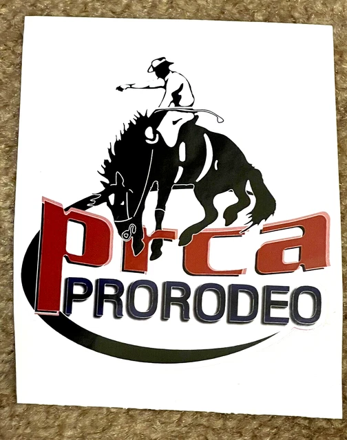 PRCA Professional Rodeo Cowboys Association Vinyl Sticker Decal - For Car, Laptop, Cornhole Board