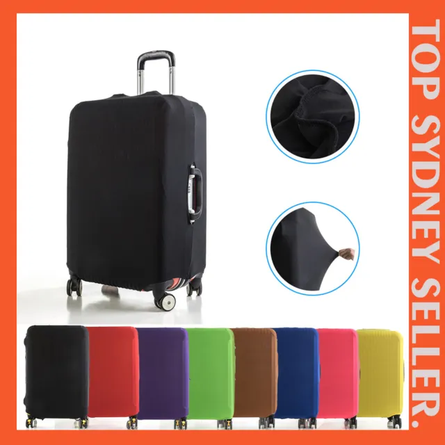 Elastic Luggage Protector Suitcase Cover Anti Scratches 20" 24 28 32 Inch Travel