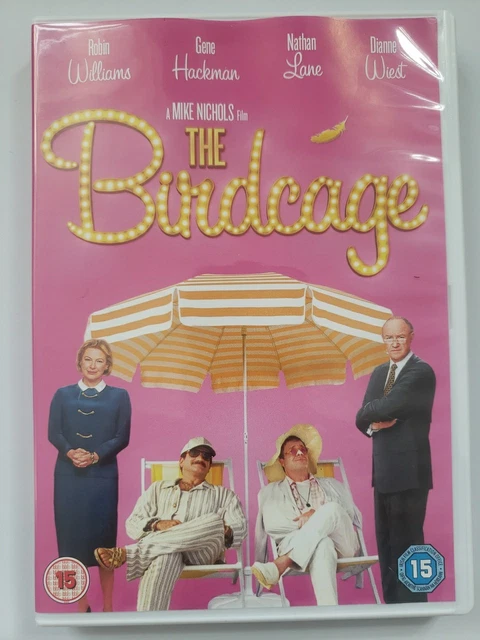 THE BIRDCAGE DVD Robin Williams Nathan Lane In Excellent Condition Free ...