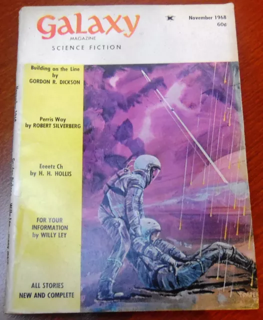 Galaxy Magazine - US Digest – November 1968 – Vol.27 No.4 - Aldiss, Silverberg