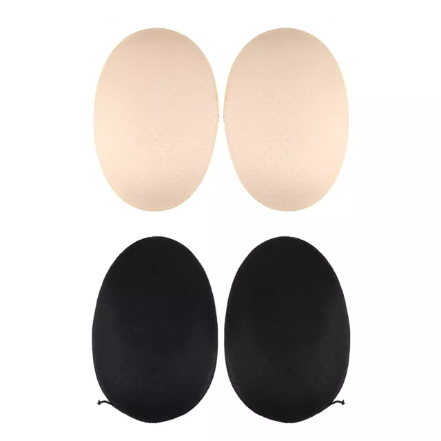 A Pair Enhance Sponge Oval Pads Self-Adhesive Padded Bum Butt Hip Thigh Sticker