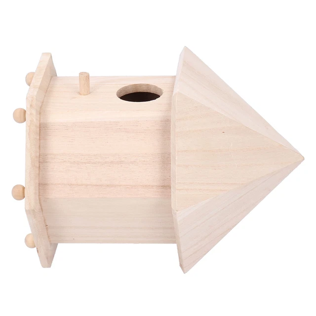 Bird House Feeder Six Support Brackets Bird Nesting Box Little Natural