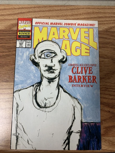 Marvel Age Marvel Comic Vol.1 No.107 December 1991