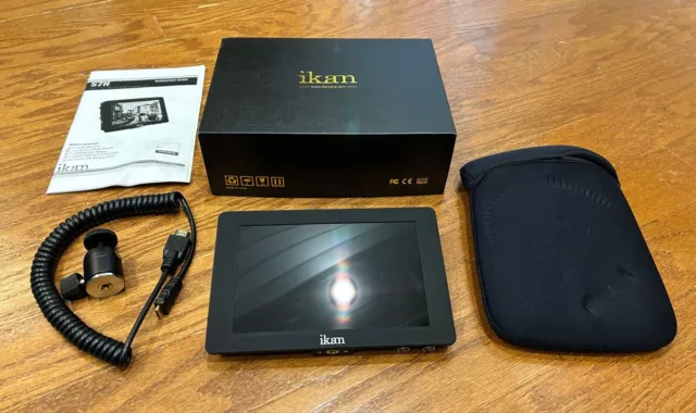 Ikan S7H Saga High Bright 4K Signal Support HDMI/3G-SDI On-Camera Field Monitor, Ikan S7H Saga High Bright 4K Signal Support HDMI/3G-SDI On-Camera Field Monitor,