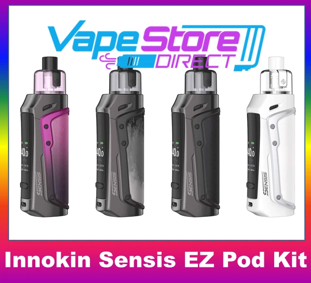 INNOKIN | SENSIS EZ Pod Kit | 40W | 3000mAh | 2ml PCTG Pod + FREE 2MG NIC  SALT £9.99