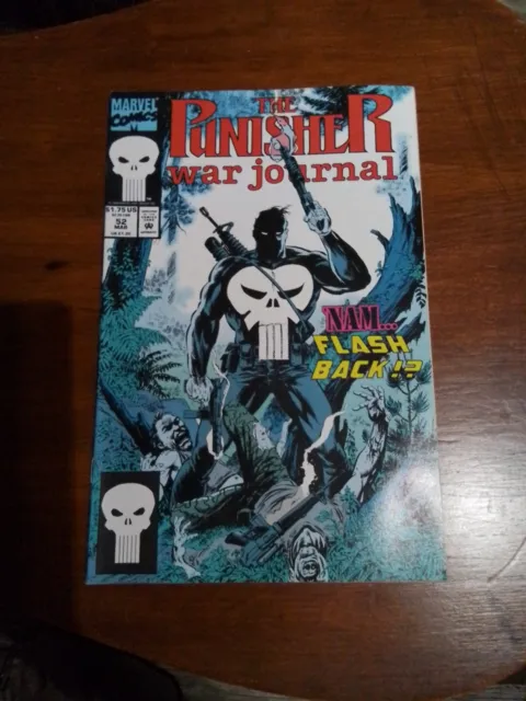 The Punisher War Zone #52 (May, 1993 Marvel Comics) NAM... FLASH BACK